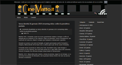 Desktop Screenshot of cinematto.it